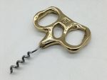 Rare vintage mid century modern metalware David Marshall Brutalist Corkscrew 