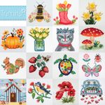 Trimits Counted Cross Stitch Kit Kits - NEW 2026 Designs - Fun Craft Gift