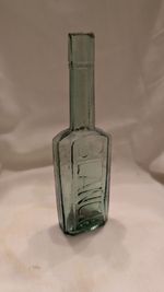 Antique Glass Bottle "BLANCH"