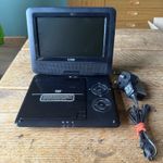 Logik L7SPDVD11 7" Portable DVD Player Swivel Screen Rechargeable With Charger