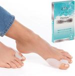 6pc Hallux Big Toe Separator Straightener Bunion Valgus Splint Corrector Support