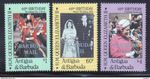 Barbuda 1986 stamps issued to celebrate Queen Elizabeths 60th Birthday