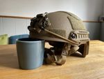 FAST Tactical Bulletproof Ballistic Helmet – High Cut - Team Wendy Metal Shroud