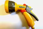 Hozelock Garden 5 Pattern Multi Spray Gun for Garden Hose pipe Free p & p