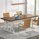 63 Inch Executive Desk, Large Office Computer Desk Modern Study Writing Table