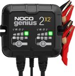 GENIUS2X2: 4A 2-Bank Smart Battery Charger (2A/Bank) - 6V/12V Automatic Maintain