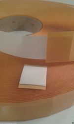 Double Sided Adhesive Foam Pads Sticky Fixers 3D Effect 25mm Square x 1mm Thick