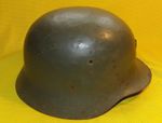 SPANISH STEEL HELMET  WITH LINER ( GERMAN STYLE)   FROM STORAGE