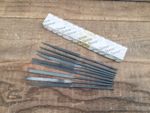 Vintage Spearfile Sheffield Needle Files Box - x 9