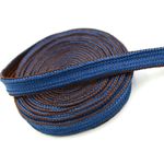 High quality Silk Sageo Bicolourable Blue Coffee cord For Japanese Samurai Sword