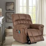Oversized Electric Lift Rise Recliner Chair Sofa Massage Heat Armchair Disabled