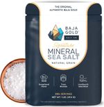 Baja Gold Mineral Sea Salt – Unrefined Mineral-Rich Sea Salt, 454g –Natural