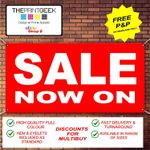 SALE NOW ON PVC Banner,  Shop Advertising, Shop Display Banner