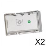 2xTravel Luggage Lock Replacement Fixed Lock Luggage Suitcase Combination Lock