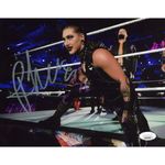 JSA Autographed Rhea Ripley 8x10 Photo Pro Wrestling Hand Signed Finn Balor BG