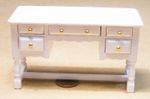 Dolls House White Painted Dressing Table 1:12 Scale Miniature Furniture tumdee