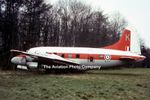 RAF Vickers Varsity T.1 WL629 at the Catterick Fire School Photograph