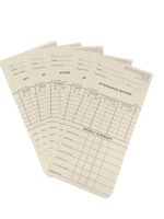 Time Cards / Clocking Cards S-210W / CETR50W (Box of 1000)
