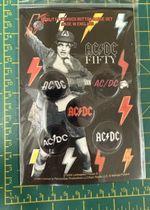 AC/DC 50 Years Classic Logos Badge Pack Officially Licensed Badge Pack