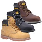 Mens Caterpillar PowerPlant Safety Classic Steel Toe Work Boots Sizes 6 to 13