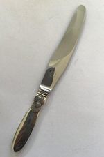 Georg Jensen Sterling Silver Cactus Luncheon Knife No 023