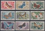 Lebanon Lebanon 1965 ** Mi.900/08 Butterflies Butterflies Insects