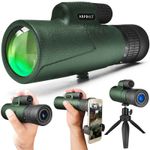 ARPBEST 25X50 High Definition Monocular Telescope with Smartphone Holder&Tripod