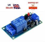 12V DC Delay adjustable timer relay, delay Turn off Switch Module .UK seller