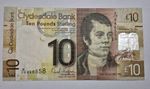 £10 Banknote Clydesdale Bank, Ten Pounds Note 25th February 2009,  W/JS 946558