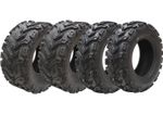 22x7.00-11 & 22x10.00-9 ATV Quad Tyres 6ply Wanda P3128 Road Legal (Set of 2 &2