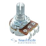 Linear / Logarithmic 16mm Potentiometers Pots Solder Lug 