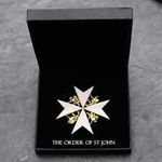 Order of St. John UK Knights Commander's Cross Medal With Collection Box