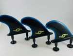 Softboard Fins Safety Foam Board Fins Set of 3 Surfboard Fin inc Screws 