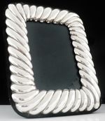 Sterling Silver Photograph Frame, Keyford Frames Ltd, Hallmarked London 1988