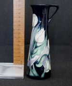MOORCROFT " Snow Tulip Ewer " Nicola Slaney.