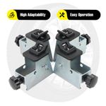 4PCS Tire Changer Adapters, Motorcycle Wheel Rim Adapter for 6.5-22 inch Wheels