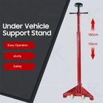 1.5T Garage Vertical Transmission Gearbox Jack Engine Under Hoist Support Stand