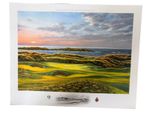 Royal Portrush 153rd Open 15th Hole Poster 24”x19” by Steve Lotus Golf Print