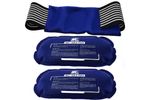 Trekproof Ice Pack (3-Piece Set) Reusable Hot and Cold Therapy Gel Wrap Support
