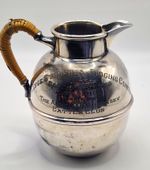 Vintage 1933 Poole Silver Trophy Pitcher Eastern States Guernsey Cattle Club