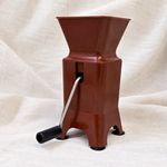 Vintage 1970s A.C.E.A. Italian Manual Food Chopper – Brown Plastic made in Italy