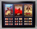 STAR WARS Movie Classic Trilogy 35mm Film Cell Lighted Display - U pick frame