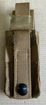 US GI Cayote Tan Pocket Knife Pouch Holster 4cm x 2cm x 12cm TOP