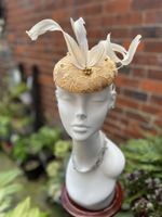 Handmade Unique Gorgeous Fascinator/Hat Hat fir Ascot Hat for a wedding 