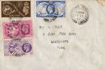 GB 1949 UPU FDC Harrogate CDS Universal Postal Union First Day Cover