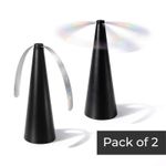 2 Pack Fly Repellent Fans Battery Operated Indoor Outdoor Picnic BBQ