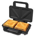 Deep Fill Sandwich Maker Toaster 2 Slice Non Stick Ceramic Plates 900W