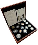 2019 ROYAL MINT UNITED KINGDOM PROOF COIN SET - PREMIUM COIN COLLECTION