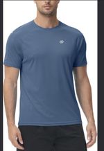 MoFiz Men’s UV Rash Guard Short Sleeve Swim Surfing Running Sports Top