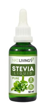 Stevia Liquid Drops by NKD Living - 6 flavours, Pure, Vanilla, Chocolate...